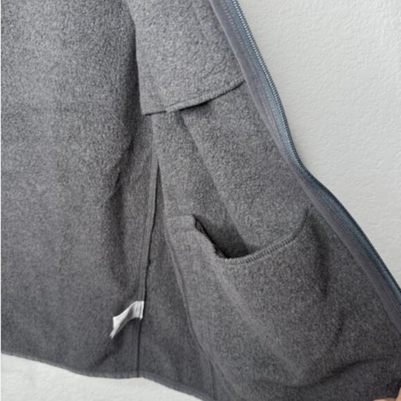 Vineyard Vines Kansas City Chiefs Fleece Full-Zip Men’s Sweater Vest XL Gray - Picture 13 of 14